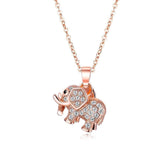 Colar elefante ouro rosa valor por defeito título