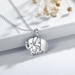 Colar elefante prata 925