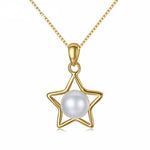Colar estrela e pérola valor por defeito título