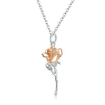 Colar flor de rosa título por defeito