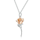 Colar flor de rosa título por defeito