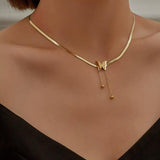 Colar gargantilha borboleta glamour valor por defeito título