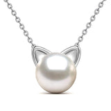Colar gato com pérola título por defeito