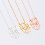 Colar leão feminino