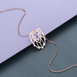 Colar leão feminino