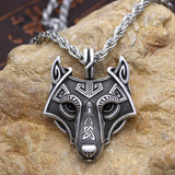 Colar lobo nórdico valor por defeito título