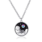 Colar lua design original prata