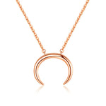 Colar lua ouro rosa título por defeito