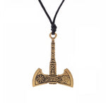 Colar machado duplo valknut bronze