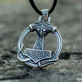 Colar martelo de thor prata valor por defeito título