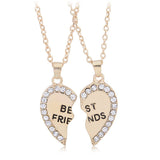 Colar melhor amiga best friends ouro