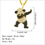 Colar panda criança