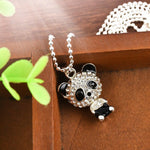 Colar panda cristal valor por defeito título