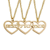 Colar para 3 amigas ouro
