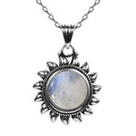 Colar pedra da lua vintage título por defeito