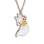 Colar raposa kitsune 60 cm
