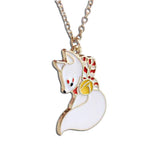 Colar raposa kitsune 60 cm
