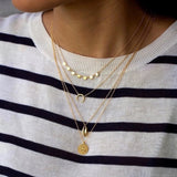 Colar retro sol dourado valor por defeito título