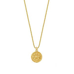 Colar retro sol dourado valor por defeito título