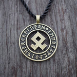 Colar runa othala bronze