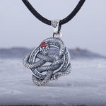 Colar serpente de midgard prata valor por defeito título