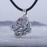 Colar serpente de midgard prata valor por defeito título