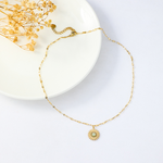 Colar sol dourado vintage valor por defeito título