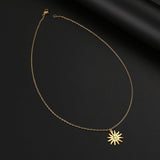 Colar sol feminino