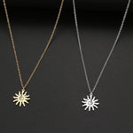 Colar sol feminino