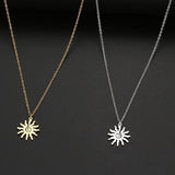 Colar sol feminino