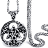 Colar triquetra prata