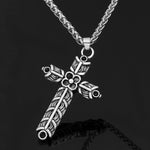 Colar viking cruz athelstan valor por defeito título