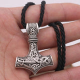 Colar viking martelo de thor