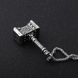 Colar viking símbolo do martelo