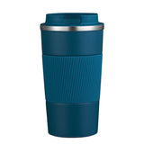 Copo térmico para o trabalho azul escuro