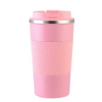 Copo térmico para o trabalho cor-de-rosa