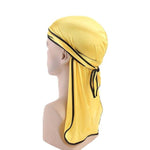 Durag amarelo com bordas pretas valor por defeito título
