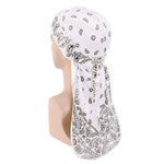 Durag branco bandana valor por defeito título