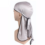 Durag cinzento com bordas pretas valor por defeito título