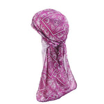 Durag roxo com padrão valor por defeito título