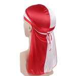 Durag vermelho e branco valor por defeito título