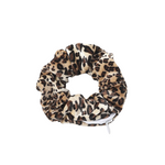 Elástico de cabelo leopardo com bolso valor por defeito título