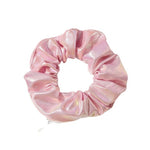Elástico de cabelo rosa com bolso valor por defeito título