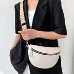 Elegante bolsa de cintura grande