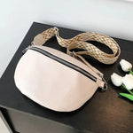 Elegante bolsa de cintura grande