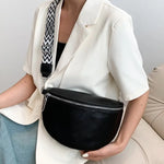 Elegante bolsa de cintura grande