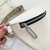Elegante bolsa de cintura grande
