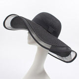 Elegante chapéu de sol título por defeito