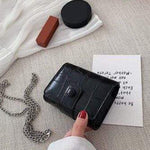 Estojo de maquilhagem feminino preto