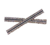 Ganchos de cabelo com strass valor por defeito título
